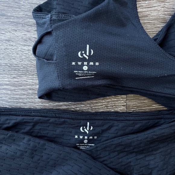 CSB Black Bare Shorts + Top - Crop Shop Boutique - Picture 7 of 7